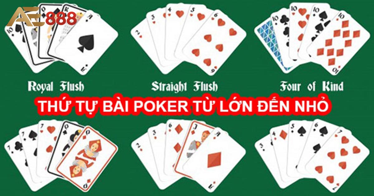 Vai trò xủa xếp hạng bài Poker là gì?